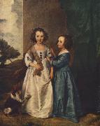 Portrait of Philadelphia and Elisabeth Cary fg